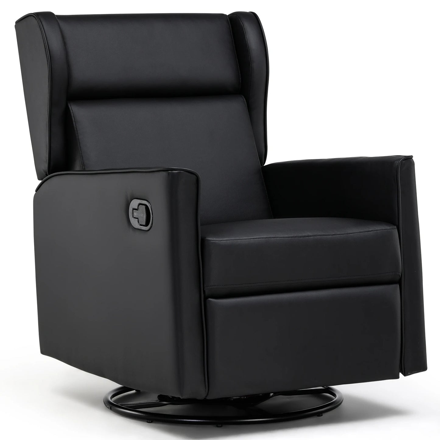 Comhoma Rocking Recliner Chair, Swivel Glider Reclining Single Sofa Manual Rocker Recliner, Nursery Rocking Chairs with Upholster