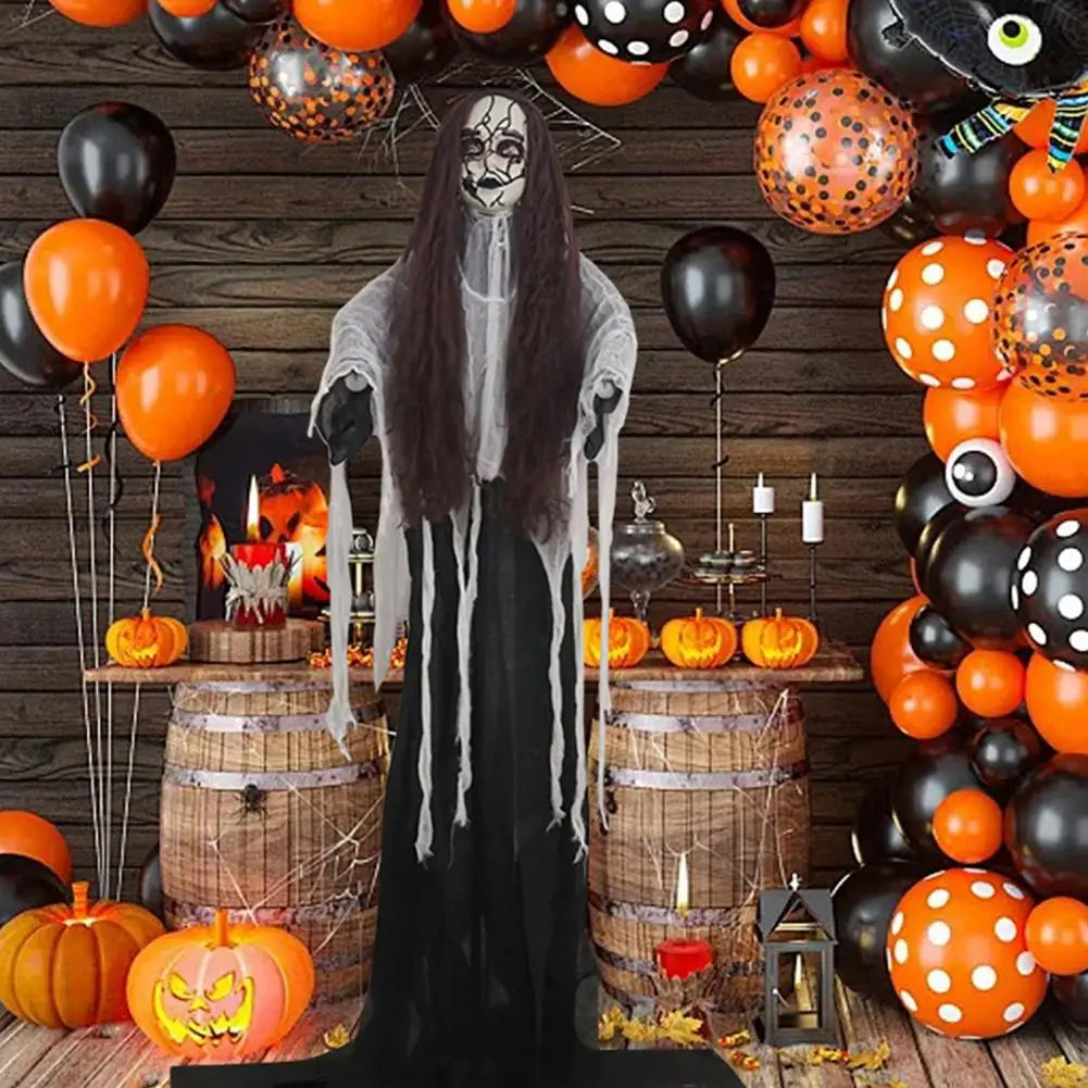 Life Size Animatronic Bride Halloween Decoration With Sound