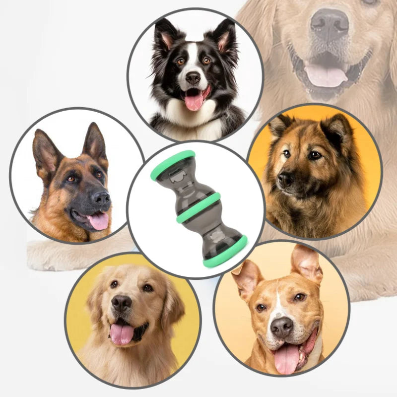 Pet Leaky Food Toy for Dogs Rolling Bite Puzzle Training ABS Wear-Resistant Chew Toy
