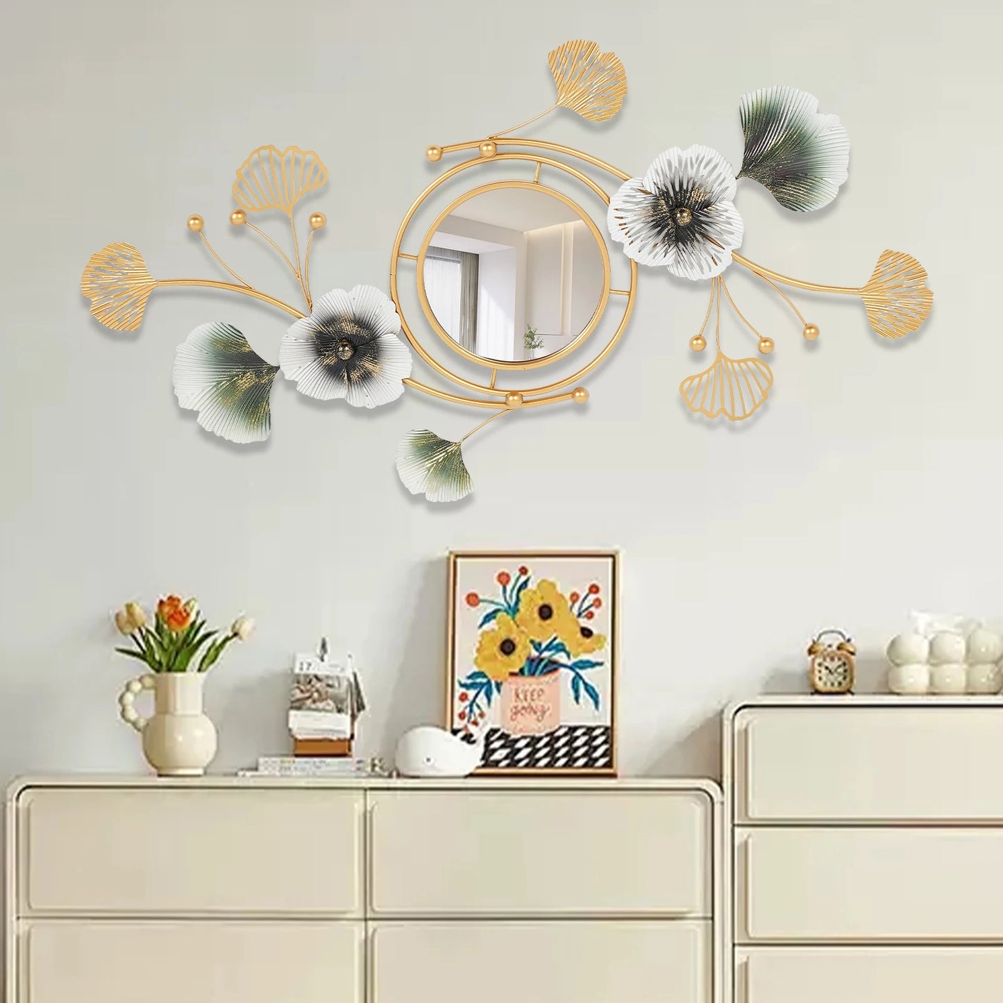Wall Mirror Corrosion Resistant Modern Wall Decoration