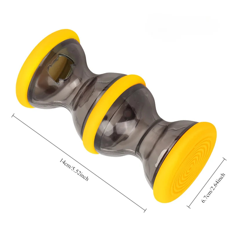 Pet Leaky Food Toy for Dogs Rolling Bite Puzzle Training ABS Wear-Resistant Chew Toy