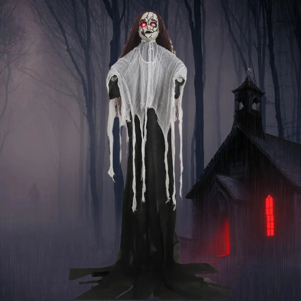 Life Size Animatronic Bride Halloween Ghost Ornament