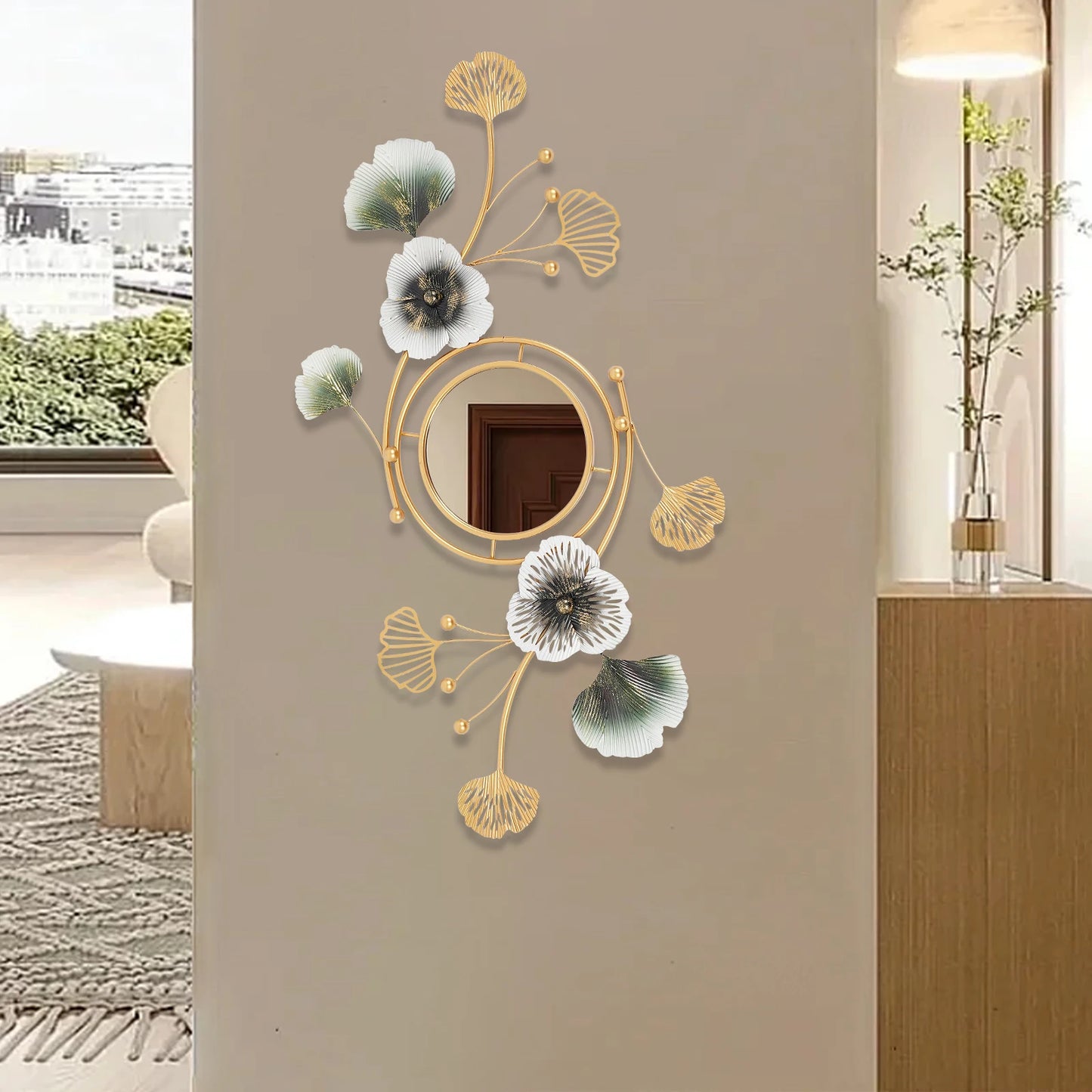 Wall Mirror Corrosion Resistant Modern Wall Decoration