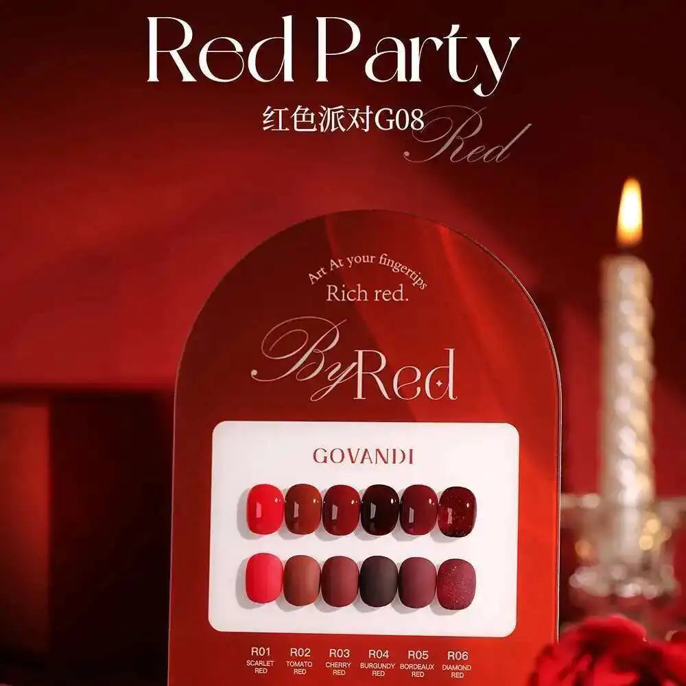 Korean Gel Nail Polish Set Autumn Winter Colors Soak Off UV LED Kit Wholesale