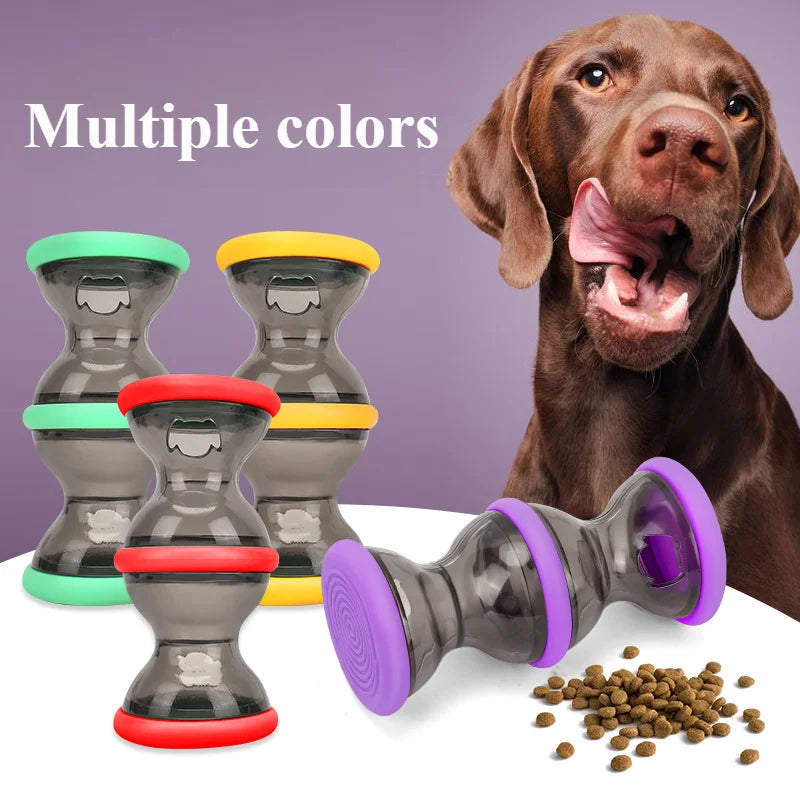 Pet Leaky Food Toy for Dogs Rolling Bite Puzzle Training ABS Wear-Resistant Chew Toy