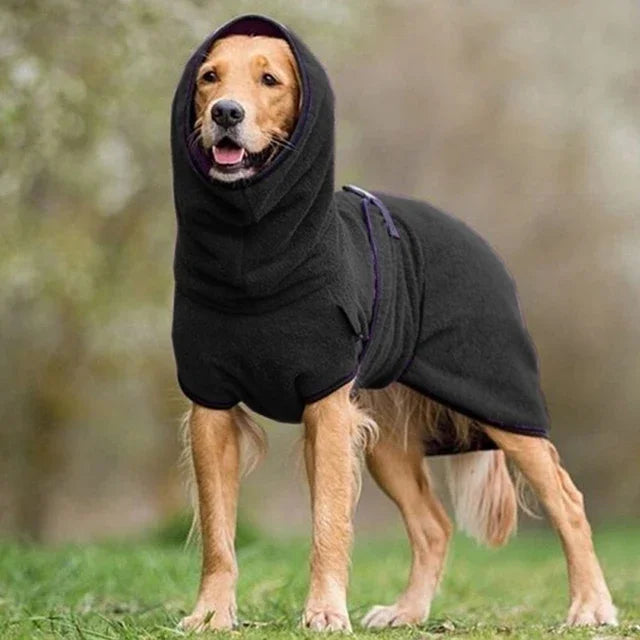 Fleece Velvet Soft Hoodie Jacket Dog Warm Vest Coat S5XL