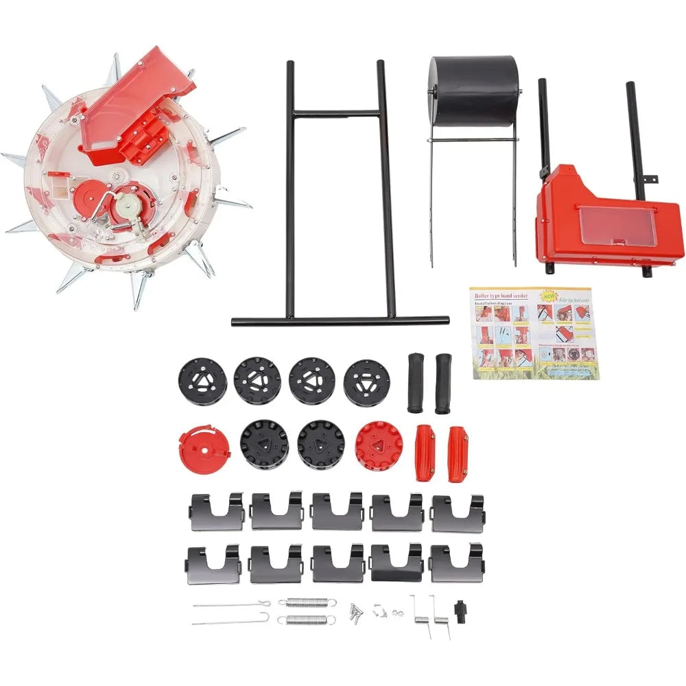 Manual Seeder Handheld Seeding Machine with 10 Nozzles for Corn Soybean and Fertilizer