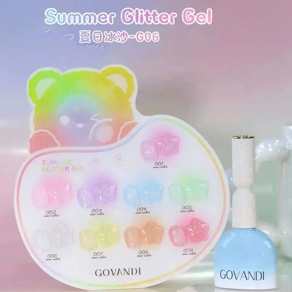 Korean Gel Nail Polish Set Autumn Winter Colors Soak Off UV LED Kit Wholesale