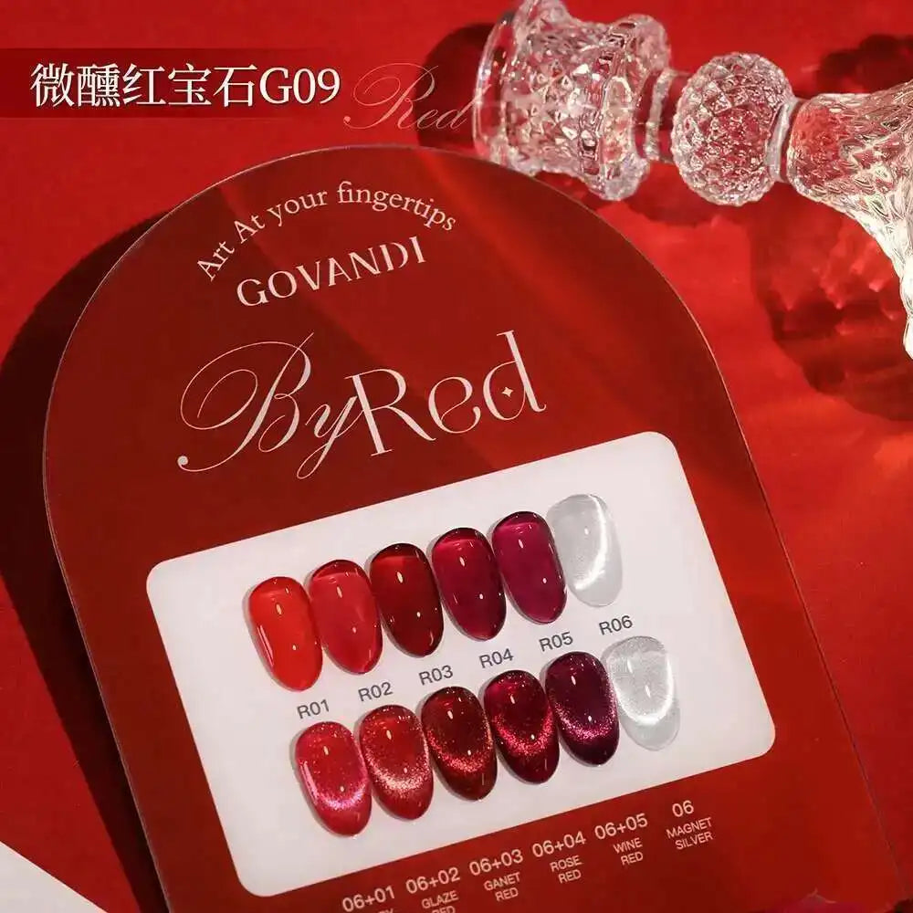 Korean Gel Nail Polish Set Autumn Winter Colors Soak Off UV LED Kit Wholesale