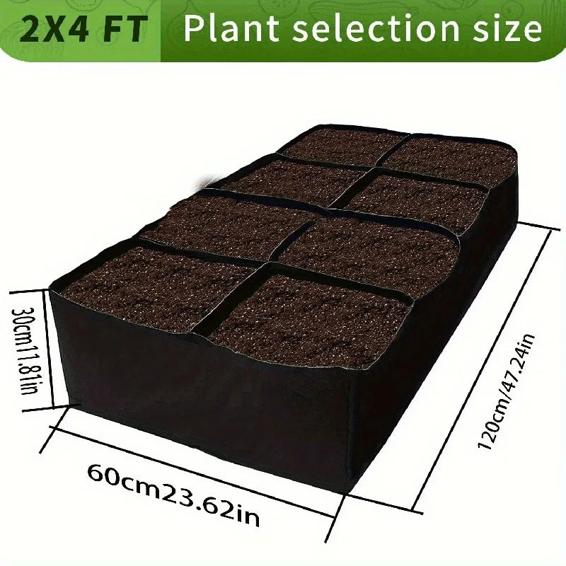 128 Gallon Grow Bags Breathable For Vegetables And Potatoes