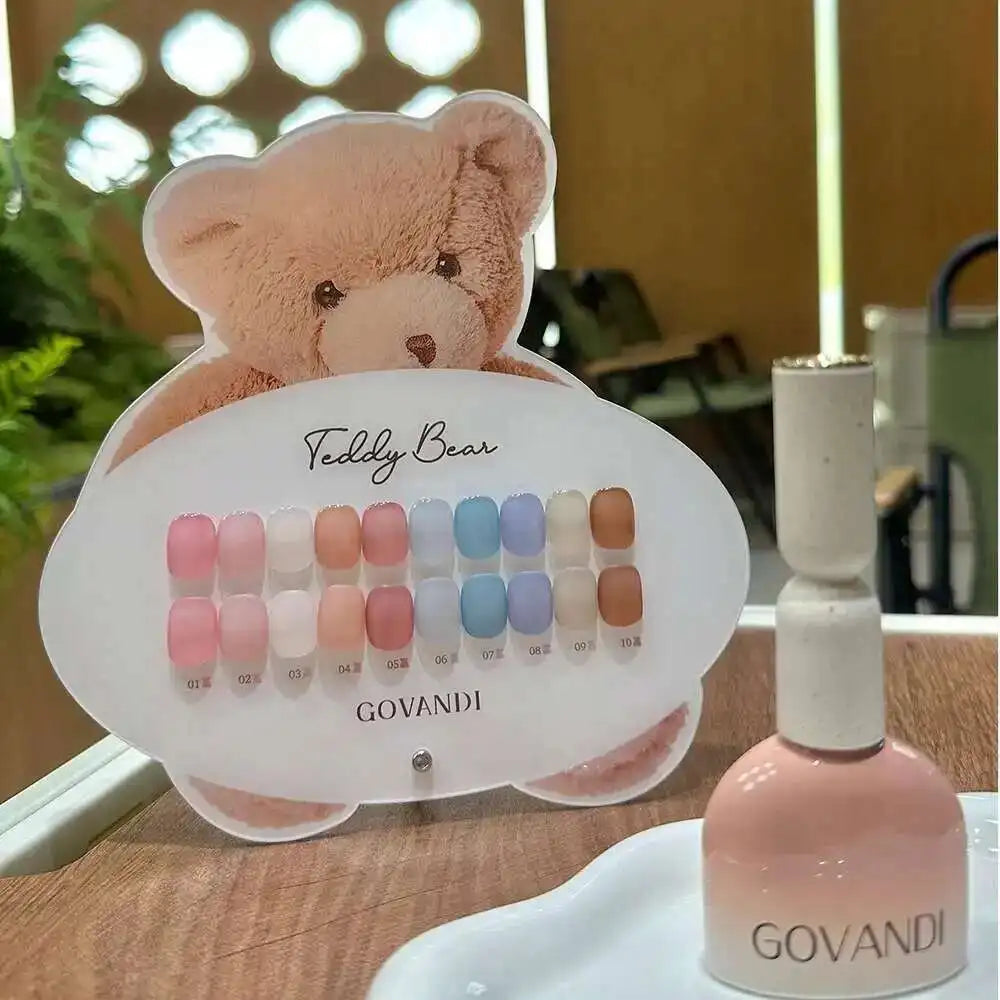 Korean Gel Nail Polish Set Autumn Winter Colors Soak Off UV LED Kit Wholesale