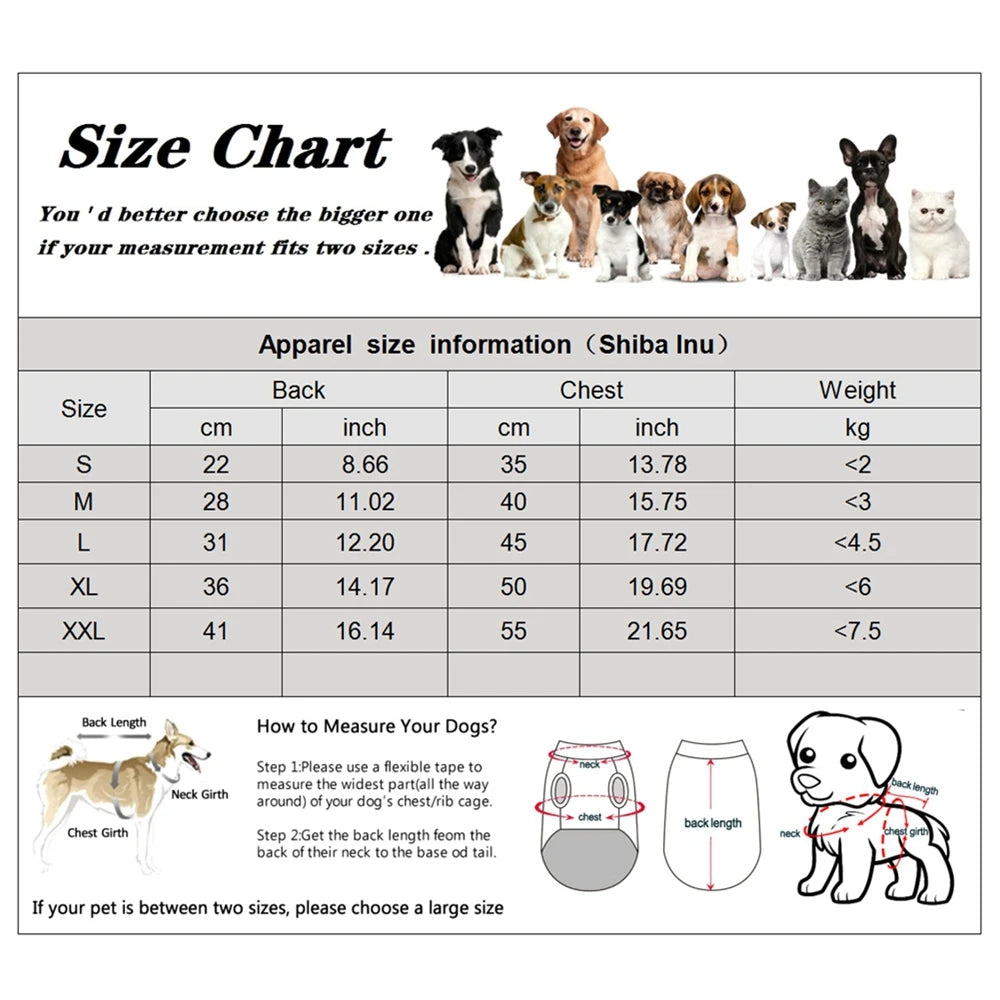 Hooded Winter Dog Coat Windproof Warm Jumpsuit for Pets