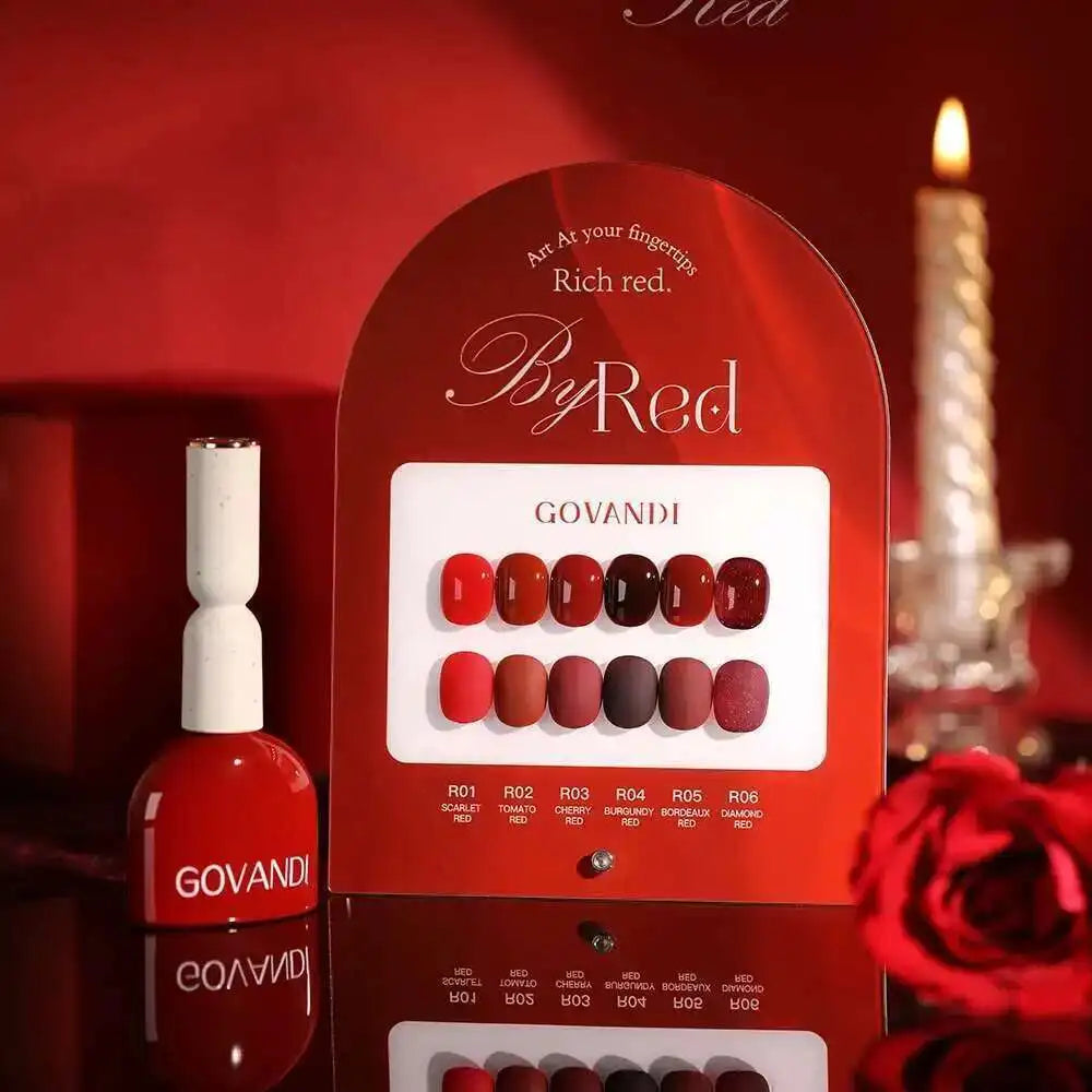 Korean Gel Nail Polish Set Autumn Winter Colors Soak Off UV LED Kit Wholesale