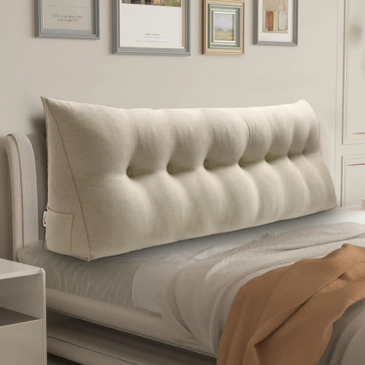 Headboard Wedge Pillow King Triangular Headboard Pillow Bed Wedge Pillow for Headboard Wedge Pillow Headboard