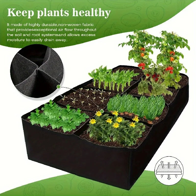 128 Gallon Grow Bags Breathable For Vegetables And Potatoes